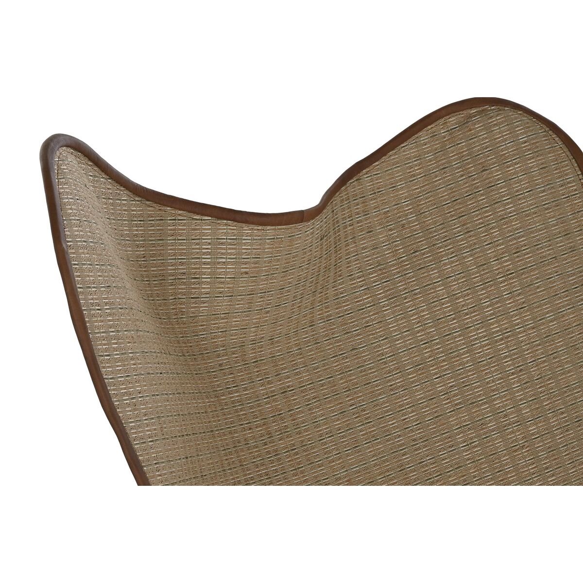 Silla DKD Home Decor Metal Ratán 74 x 78 x 92 cm Conforama