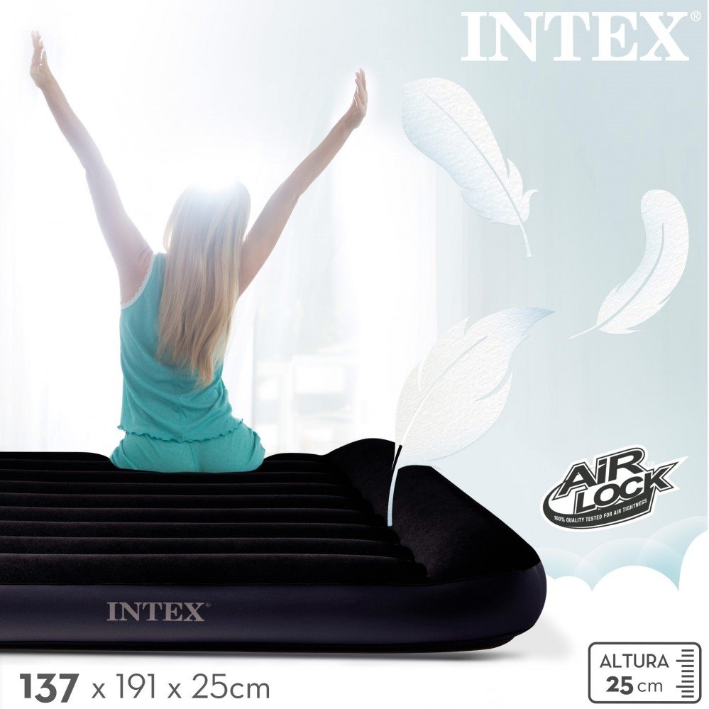 Cama de aire Dura-Beam Standard INTEX Pillow Rest Classic - Conforama