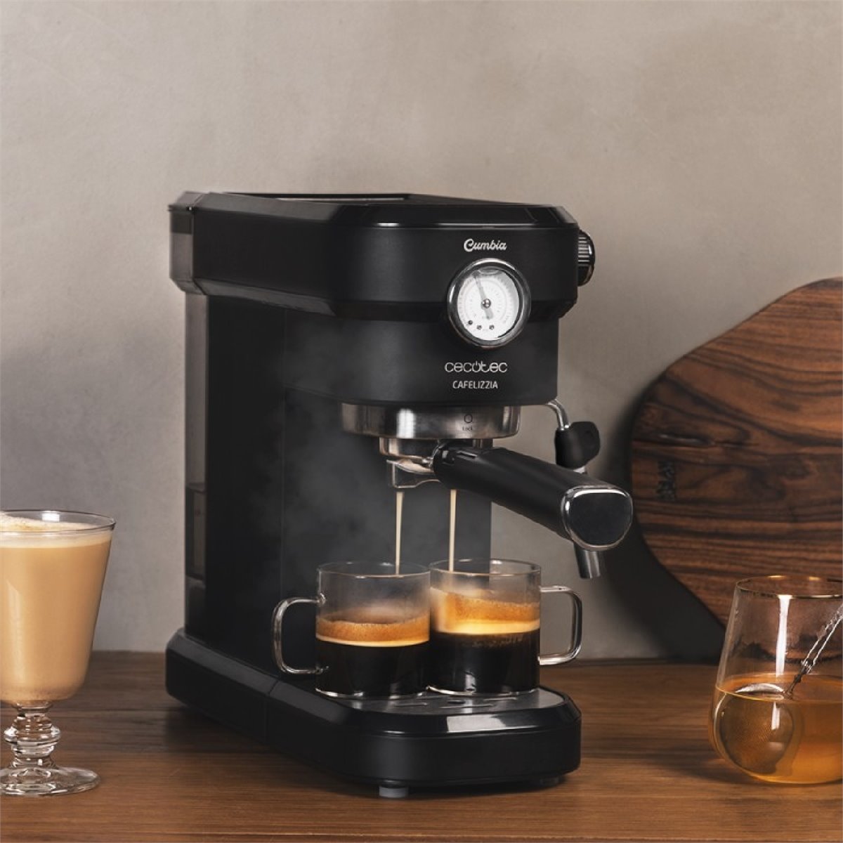 Cafetera espresso Cafelizzia 790 Steel Pro Cecotec - Conforama