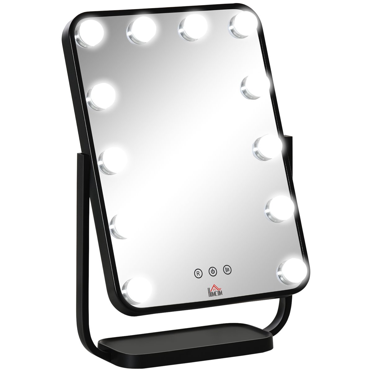Espejo de maquillaje con luces y humidificador – Espejo de maquillaje con  luz LED, iluminación ajustable, espejo de tocador con luz de relleno USB