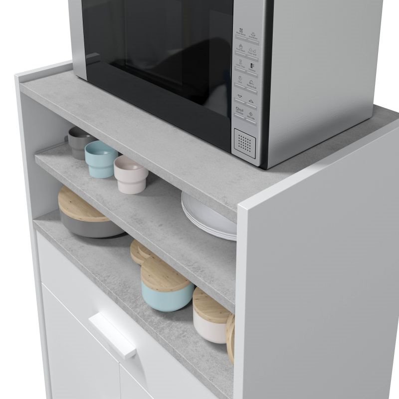 Mueble auxiliar de cocina para horno y microondas Muebles de cocina de  segunda mano baratos