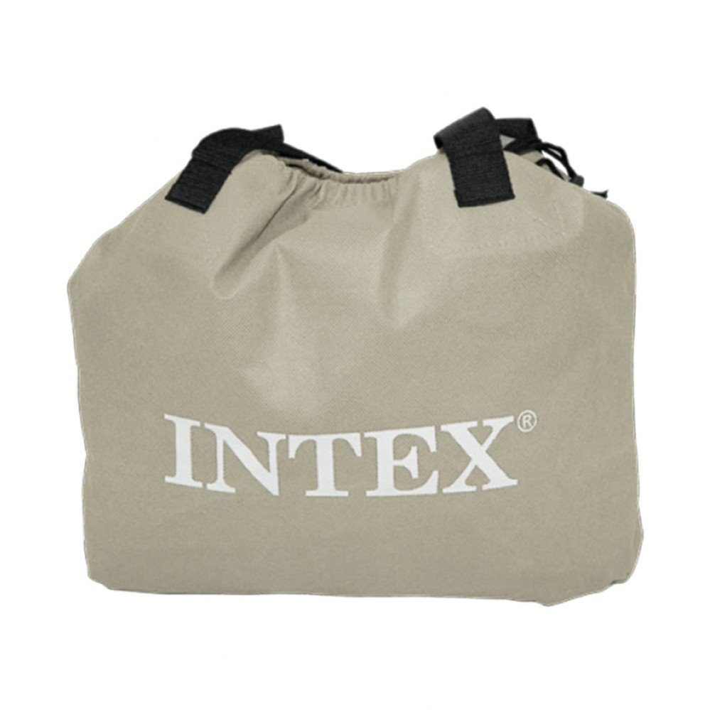 Colchón hinchable individual con hinchador y Fiber-Tech INTEX - Conforama