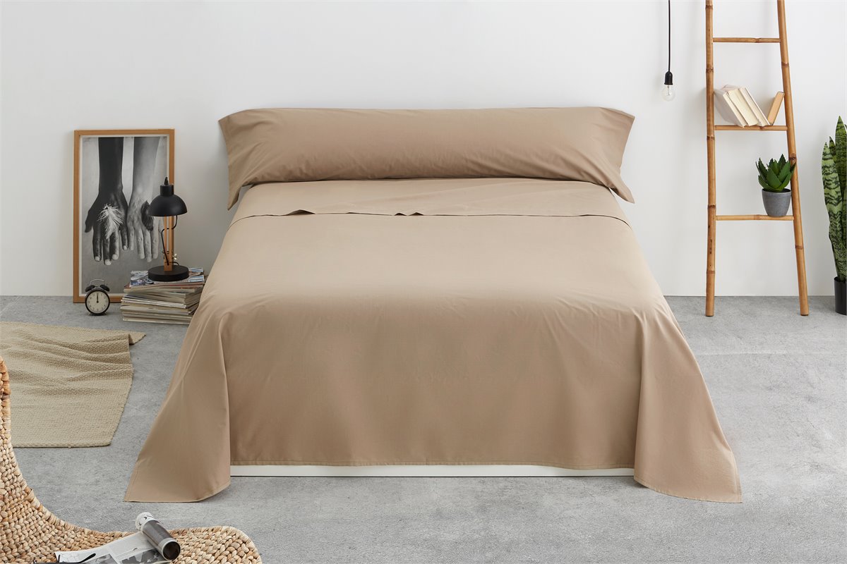 Sabanas Bajeras ajustables para todas las medidas de camas y colchones  Color BRONCE Medidas Cama 150