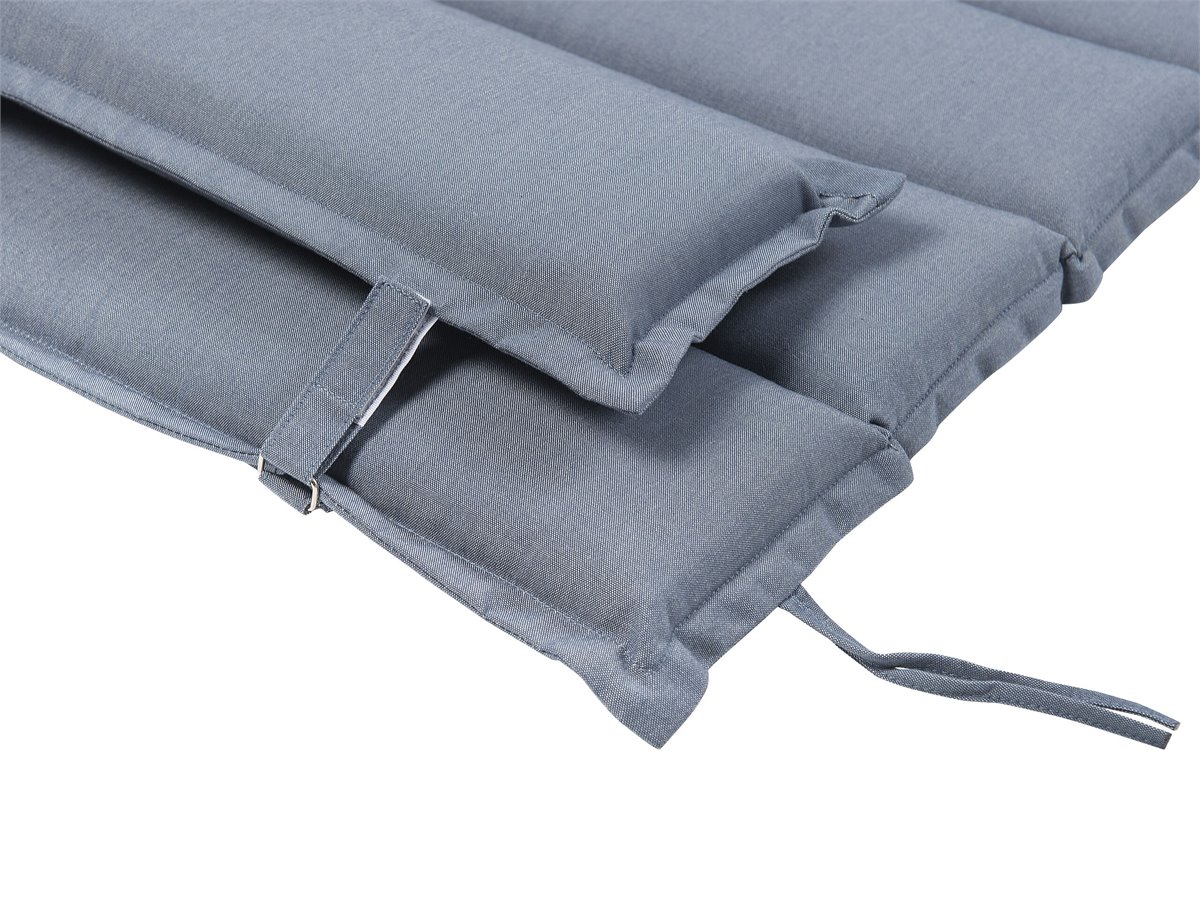 Cojín para tumbona desenfundable Korai - Azul trullo - Textiles para  exterior - Eminza